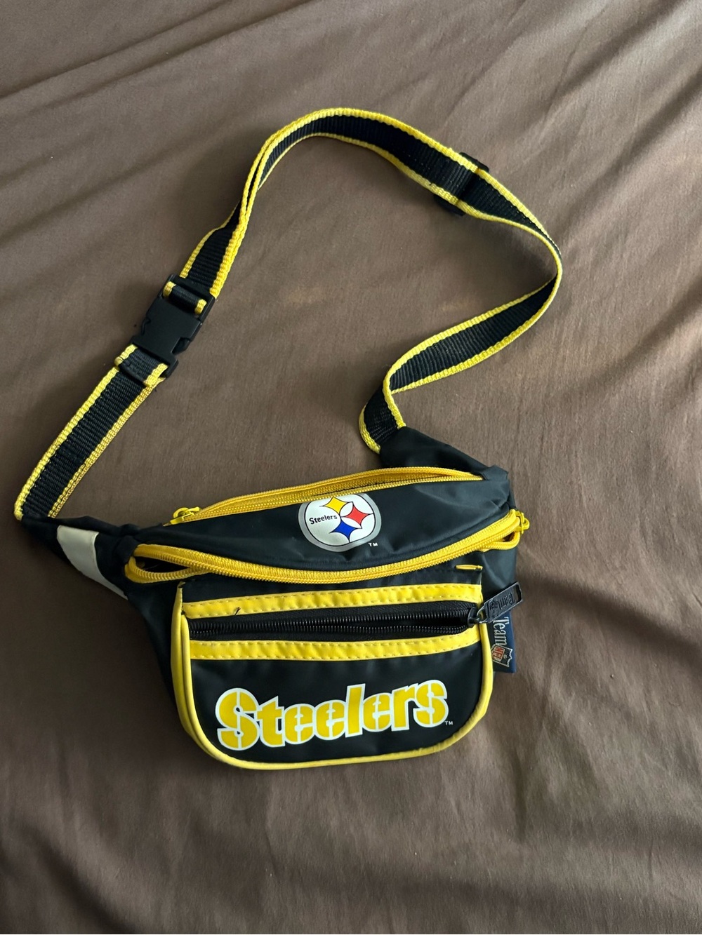 Official Steelers Black and Yellow Fanny Pack